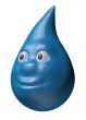 cartoon water drop 