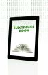 Tablet PC over white background 