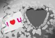 St. Valentine`s day greeting background