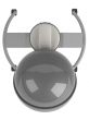 Stand salon hair steamer on wheels