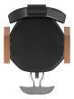 Black hairdressing salon chair