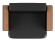 Black hairdressing salon chair