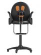 Black hairdressing salon chair