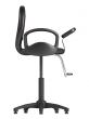 Black hairdressing salon chair