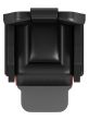 Black hairdressing salon chair