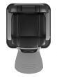 Black hairdressing salon chair