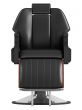 Black hairdressing salon chair