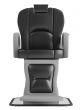 Black hairdressing salon chair