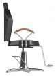 Black hairdressing salon chair