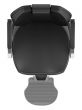 Black hairdressing salon chair