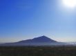 Mashuck mountain and autumn landscape. Pyatigorsk panorama