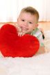 child with a heart