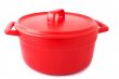 Pan of red color