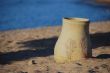 vase on the beach