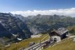 railway station in the Swiss mountains