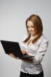 Woman with laptop