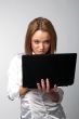 Woman with laptop