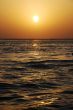 waves in the sunset
