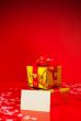 Two presents and blank card