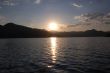 Sunset on Skadarsko lake