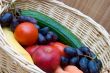 Vegetables and fruits in a basket