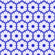 Seamless blue wallpaper pattern