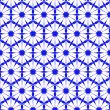 Seamless blue wallpaper pattern