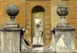 courtyard in the Vatican Museum