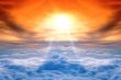 clouds and sun