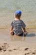 child on beach