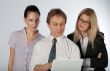 A team of business people