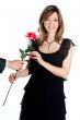 girl with a gift