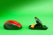 Computer mouse with a mousetrap