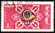 Post horn on stamp