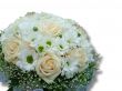 Isolated wedding bouquet