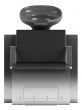 Black hair wash chair