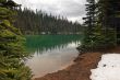 Emerald lake in Argentina