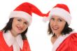 two woman santa