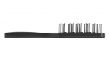 Black hairbrush