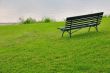 Bench by river