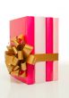 Four books tied up with ribbon
