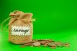 Sack full of coins