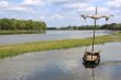 boat on a river