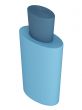 Blue bottle shampoo