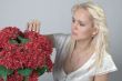 Girl and flowers