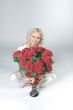 Girl and flowers