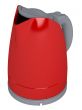Red electric teapot