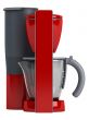 Red modern cofee machine