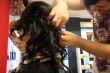 masterfully makes hair