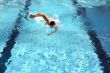 a man learn swim the crawl